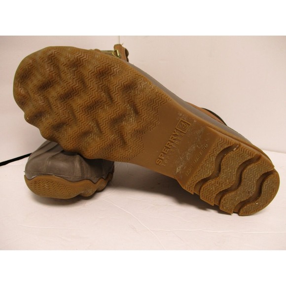 Sperry Top Sider Men’s Avenue Duck Boots Size 10 Tan/Brown STS12126